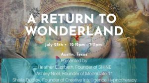 Event graphic for A Return to Wonderland